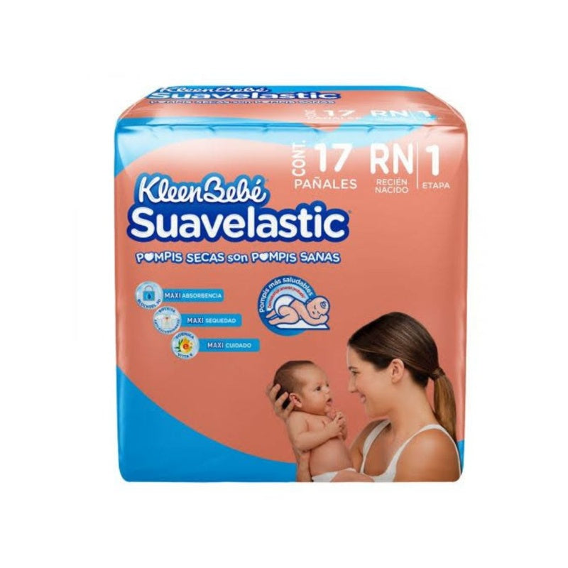 Pañal Kbb Suavelastic R-N E1 Con 17