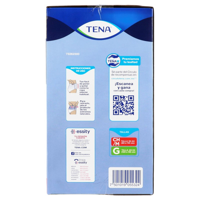 Pañal Tena Men Chico  Mediano 10 Piezas 7501019055324 5