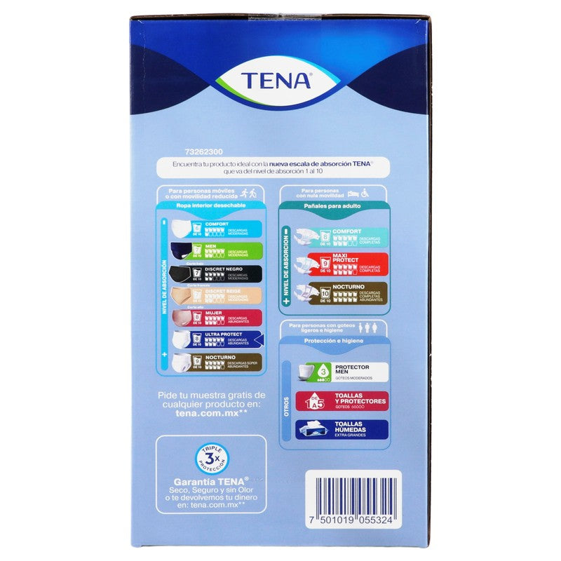 Pañal Tena Men Chico  Mediano 10 Piezas 7501019055324 8