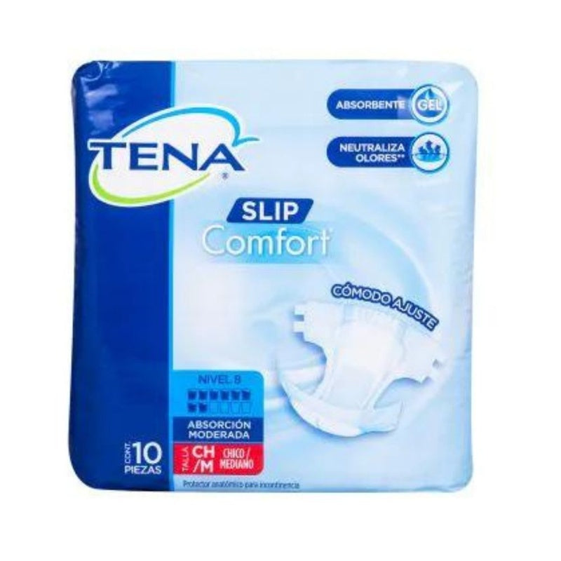 Pañal Tena Slip Comfort Mediano 10