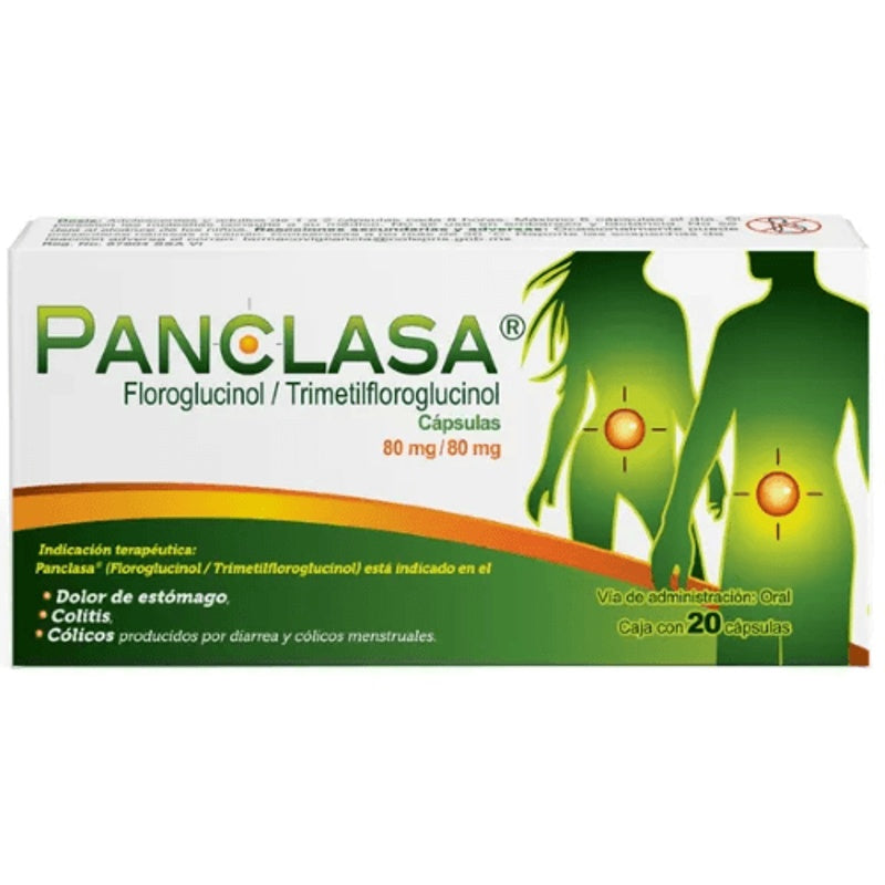 Panclasa 80 / 80 Mg Con 20 Capsulas 0265