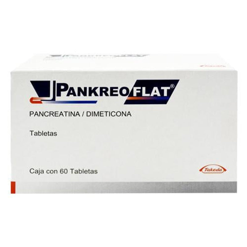 Pankreoflat 170 / 80 Mg Con 60 Tabletas
