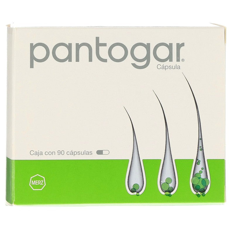 Pantogar Anticaida 90 Capsulas Suplemento Alimenticio 4046222740542