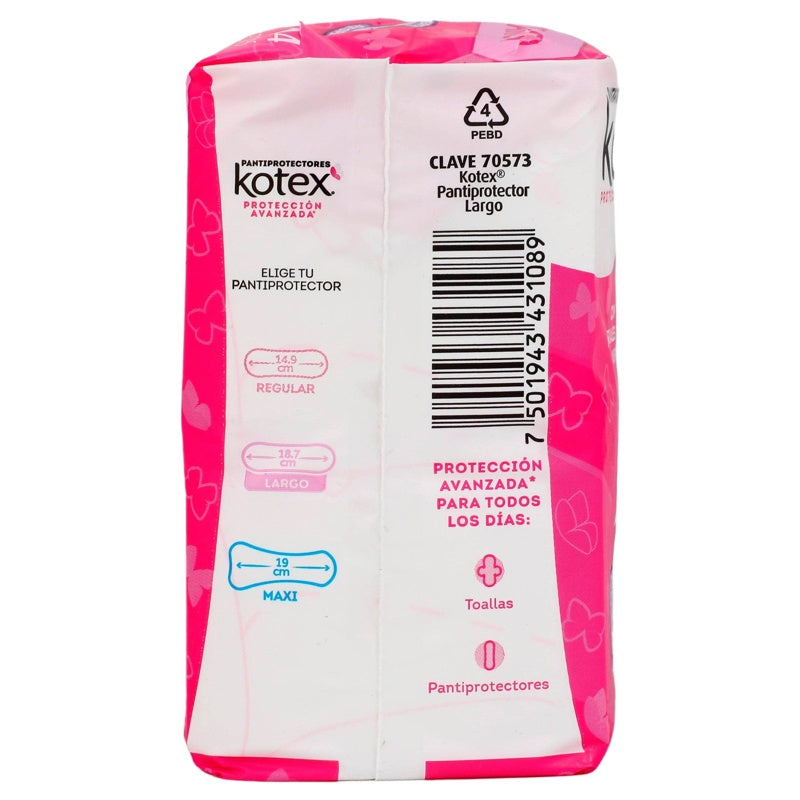 Panty Protector Kotex Largo Con 44 7501943431089 perfil 5