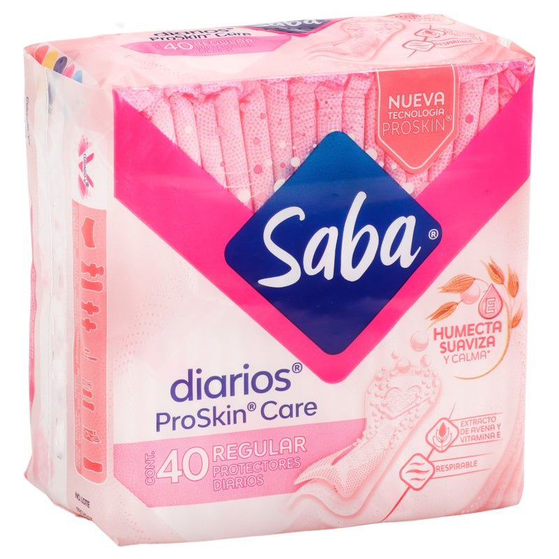 Panty Protector Saba Diarios Reg Con 40