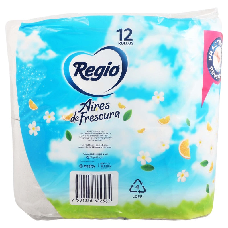 Papel Higiénico Regio Aire Fres Con 12Rollo 7501036622585 perfil 7