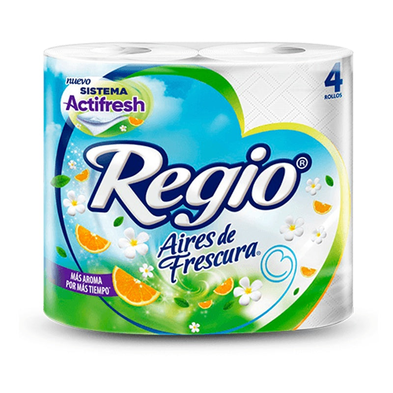 Papel Higiénico Regio Aire Fresc / 4 Jurol