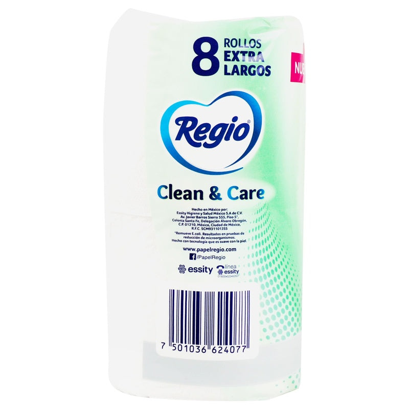 Papel Higiénico Regio Clea-Ca Con 8Rollos