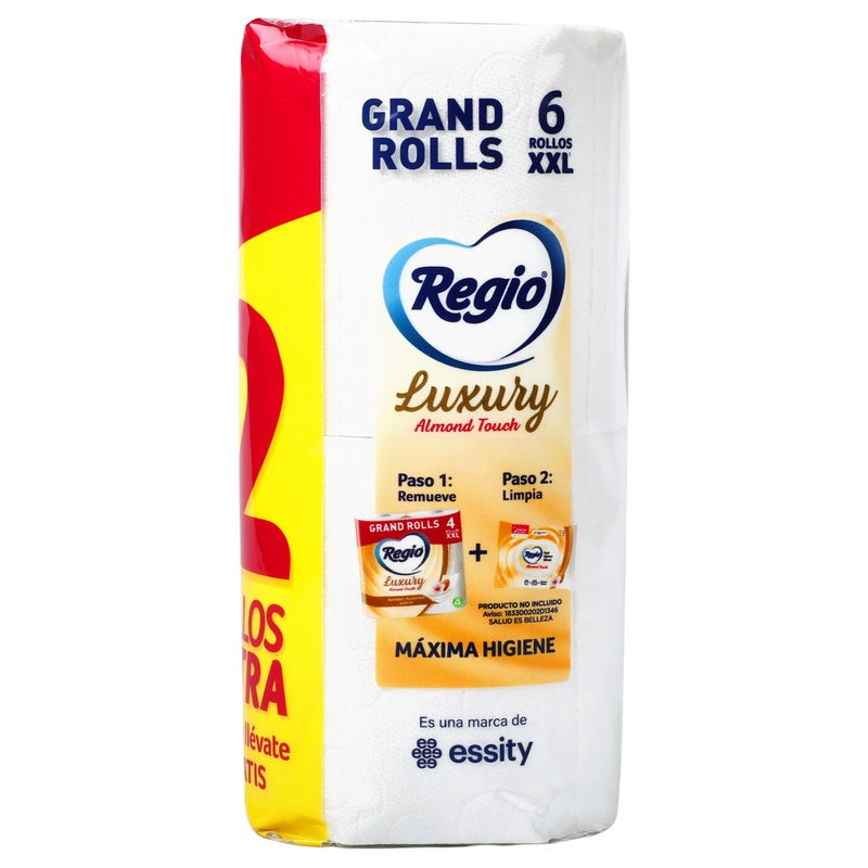 Papel Higiénico Regio Luxury Almen Con 4+2 7501036623476 perfil 4