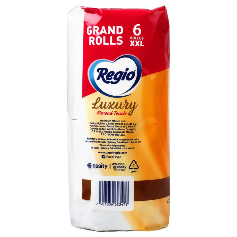 Papel Higiénico Regio Luxury Almen Con 4+2 7501036623476 perfil 6