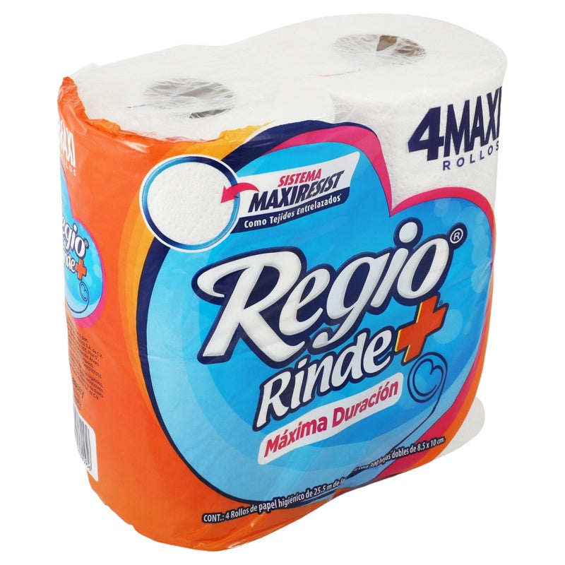 Papel Higiénico Regio Rinde Mas perfil 2