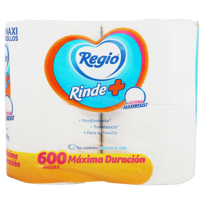 Papel Higiénico Regio Rinde Mas Con 4 Rollos 7501036623469 perfil 4