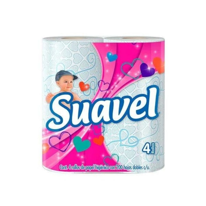 Papel Higiénico Suavel 200 Hd 7501943458574