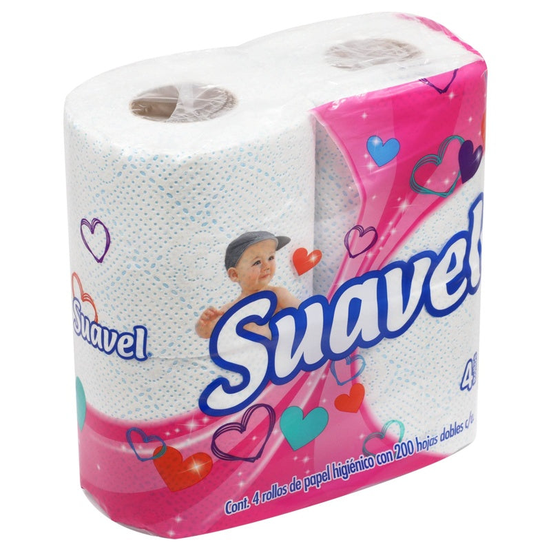 Papel Higiénico Suavel 200 Hd 7501943458574 perfil 2