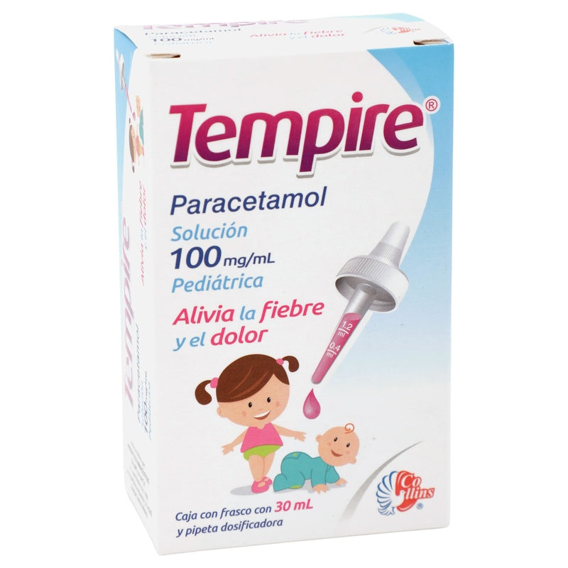 Paracetamol 100 Mg / Ml 30 Ml Gotas Tempire 780083142308 perfil 2