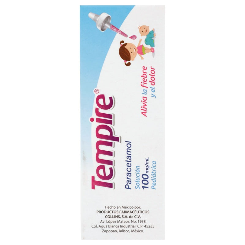 Paracetamol 100 Mg / Ml 30 Ml Gotas Tempire 780083142308 perfil 3