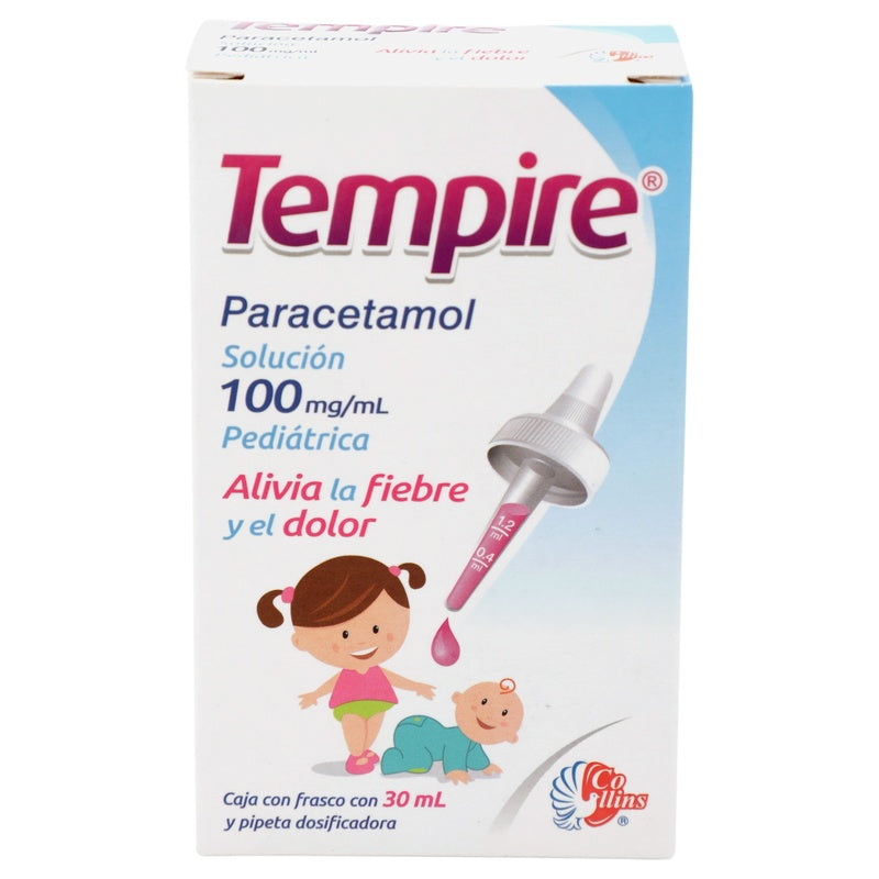 Paracetamol 100 Mg / Ml 30 Ml Gotas Tempire 780083142308 perfil 4