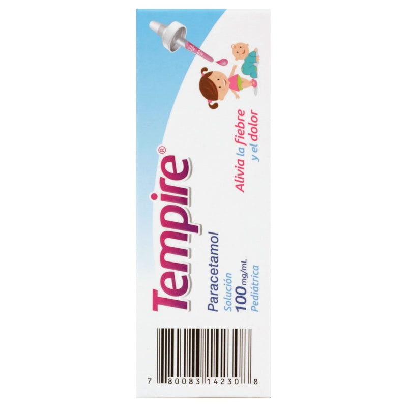 Paracetamol 100 Mg / Ml 30 Ml Gotas Tempire 780083142308 perfil 7