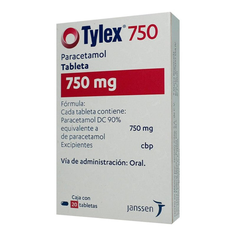 Paracetamol 750 Mg Con 20 Tabletas Soltadol 5060 7502209858060