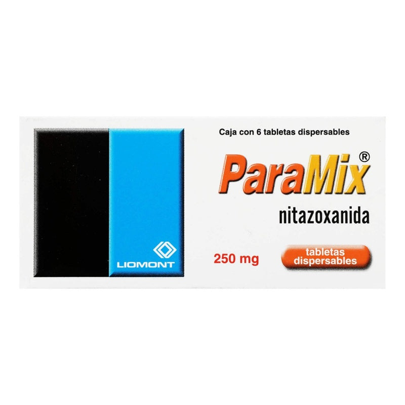 Paramix 250 Mg Con 6 Tabletas Disp