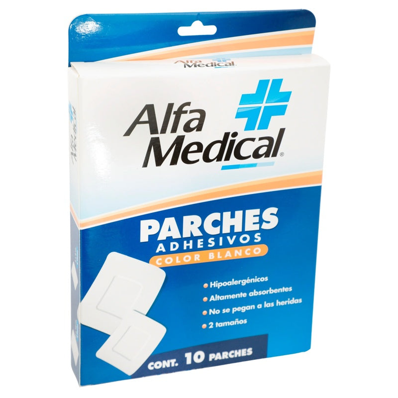 Parches Alfa Medianoadhesiva 2Tam Blanco Con 10 7503014279552 perfil 2