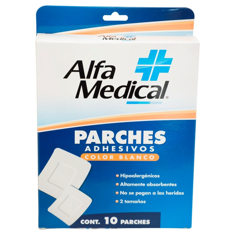 Parches Alfa Medianoadhesiva 2Tam Blanco Con 10 7503014279552 perfil 3
