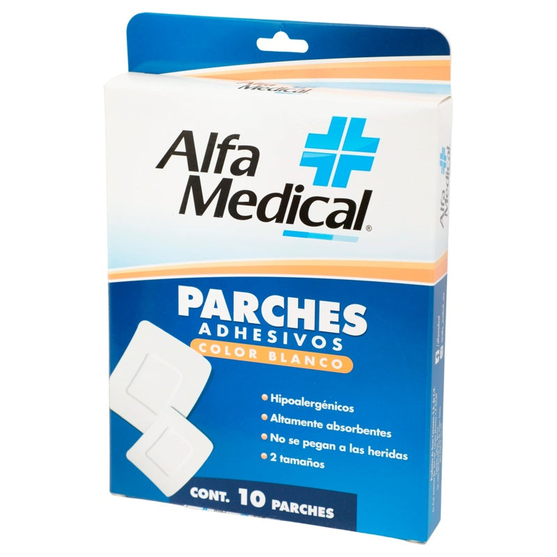Parches Alfa Medianoadhesiva 2Tam Blanco Con 10 7503014279552 perfil 4