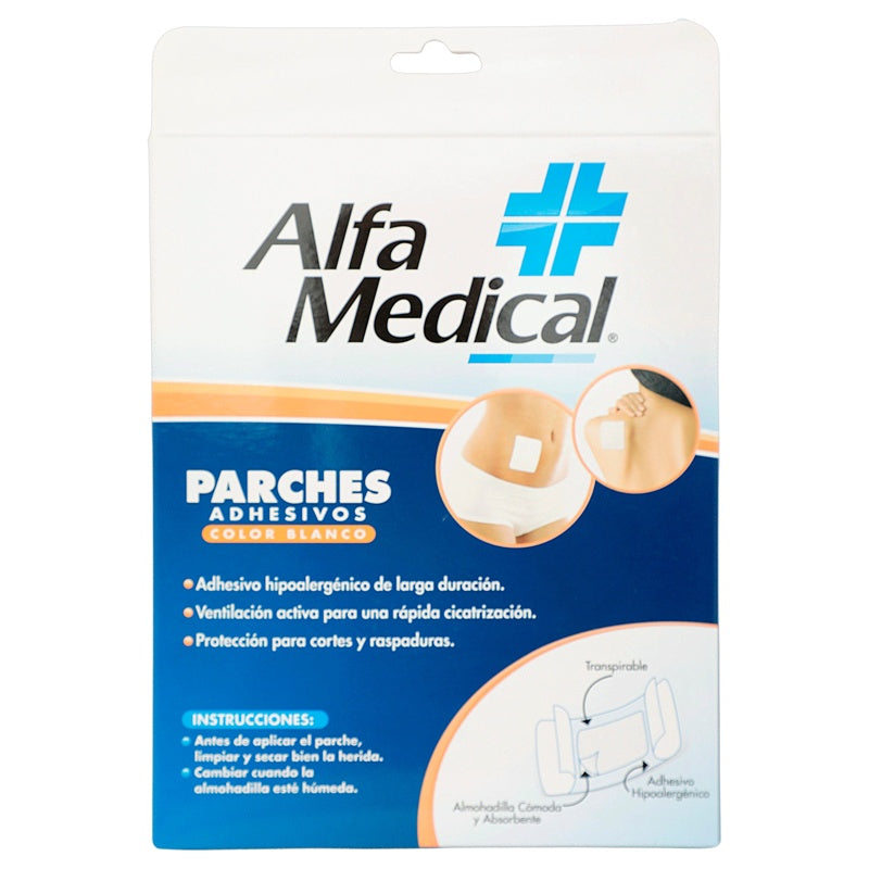 Parches Alfa Medianoadhesiva 2Tam Blanco Con 10 7503014279552 perfil 7