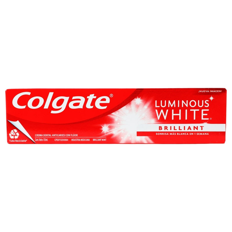 Pasta Dental Colgate Lumin White 125 Ml 7509546053875