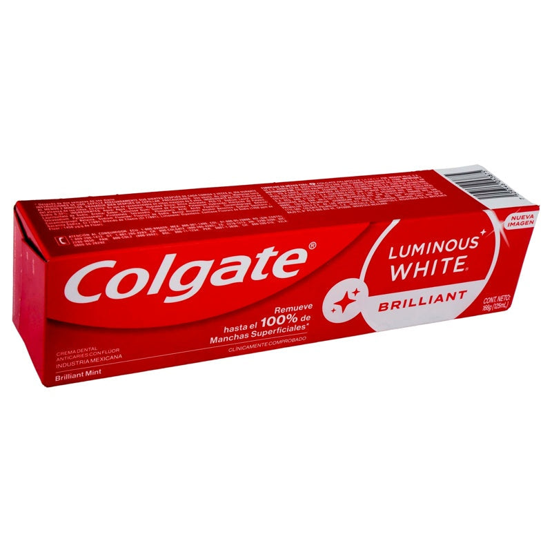 Pasta Dental Colgate Lumin White 125 Ml 7509546053875 perfil 4