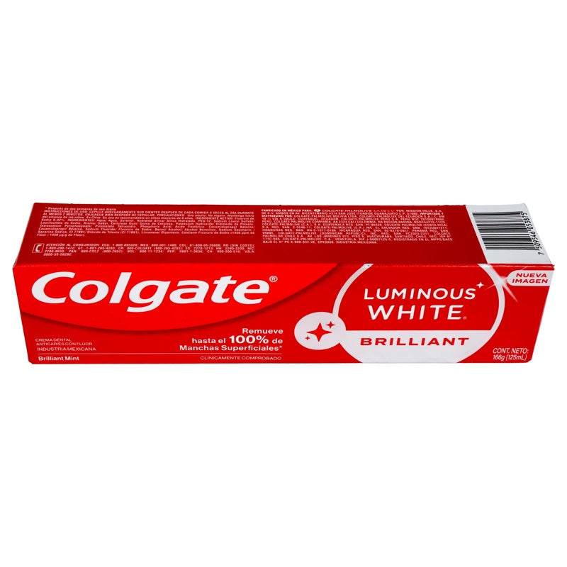 Pasta Dental Colgate Lumin White 125 Ml 7509546053875 perfil 5