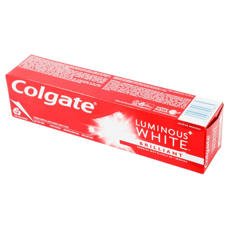 Pasta Dental Colgate Lumin White 125 Ml 7509546053875 perfil 6