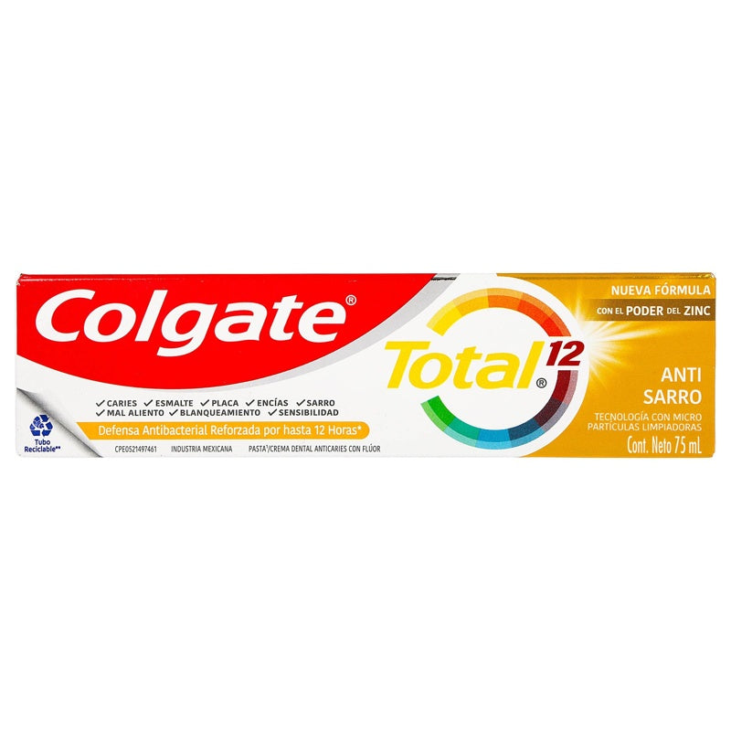 Pasta Dental Colgate Total12 Antisarro 75 Ml 7509546653532 perfil 13