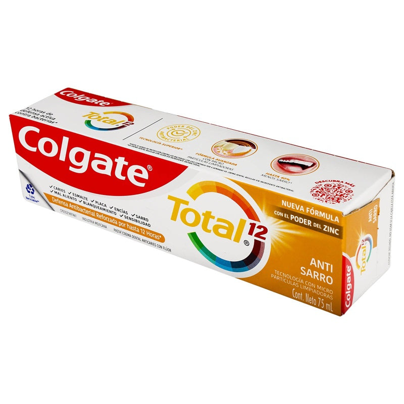 Pasta Dental Colgate Total12 Antisarro 75 Ml 7509546653532 perfil 6