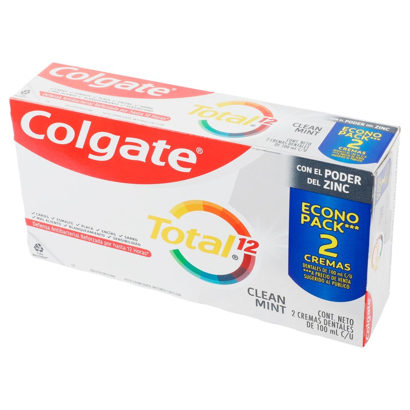 Pasta Dental Colgate Total 100 Ml Duopack 7509546047591 perfil 5