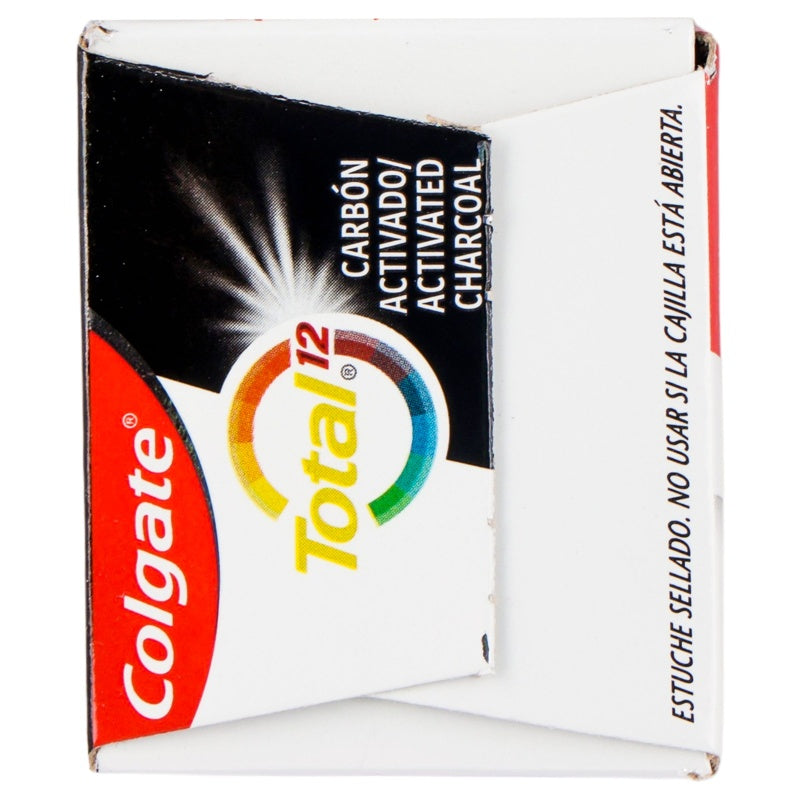 Pasta Dental Colgate Total 12 Carbon Activado 100 Ml perfil 6