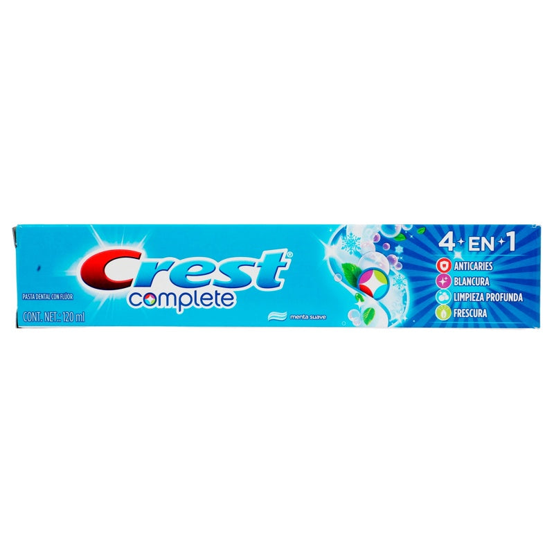 Pasta Dental Crest Complet 4En1 120 Ml