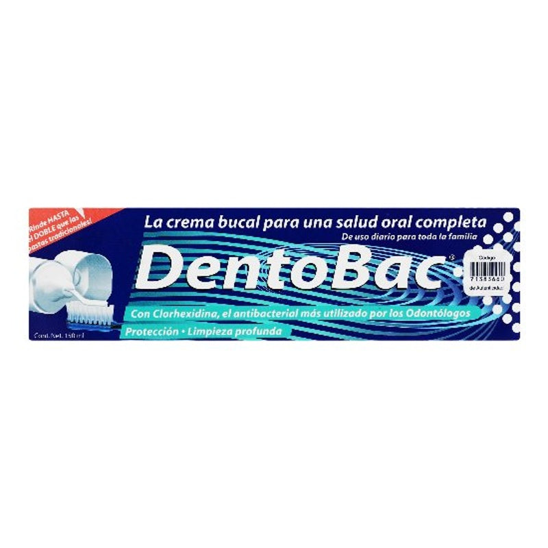 Pasta Dental Dentobac 150 Ml