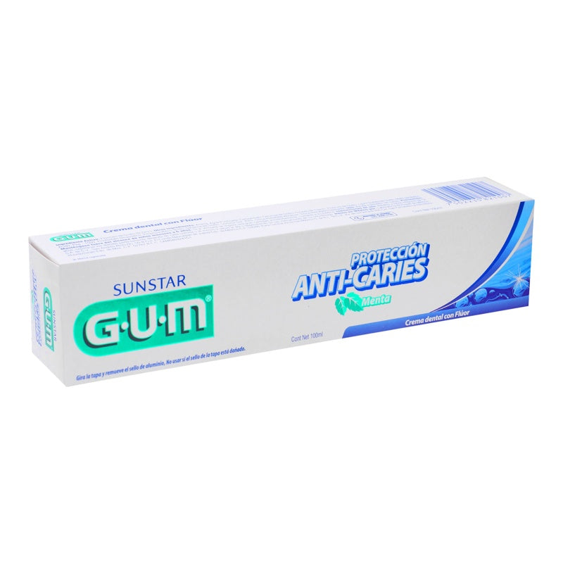 Pasta Dental Gum Ant-Caries Menta 100 Ml