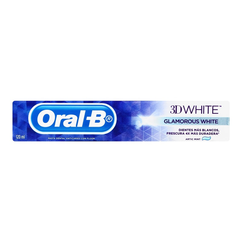 Pasta Dental Oral B 3Dw Glamorus Wh 120 Ml