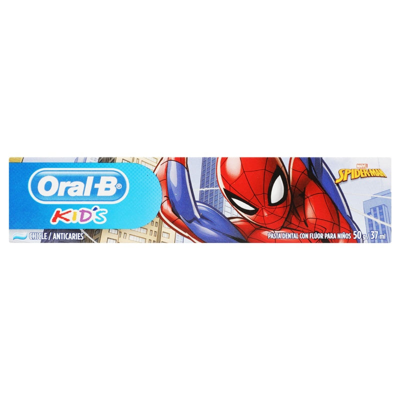 Pasta Dental Oral B Kids Spider-Man 50 G