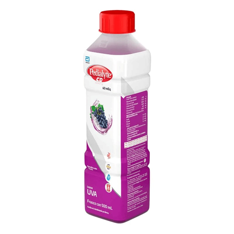 Pedialyte 60 Uva 500 Ml Solución