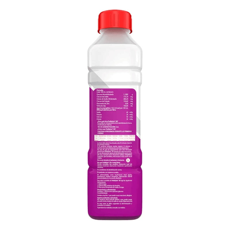 Pedialyte 60 Uva 500 Ml Solución