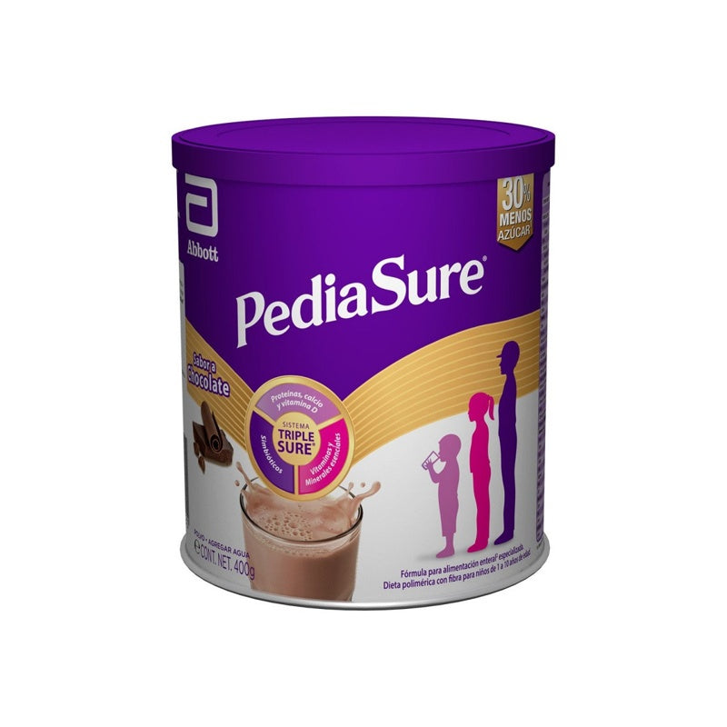 Pediasure Plus Chocolate 400 Gr Polvo Suplemento Alimenticio