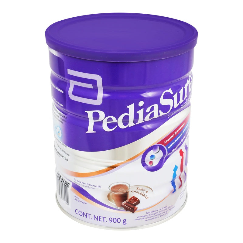 Pediasure Plus Chocolate 900 Gr Polvo Suplemento Alimenticio 7501033957222 perfil 6