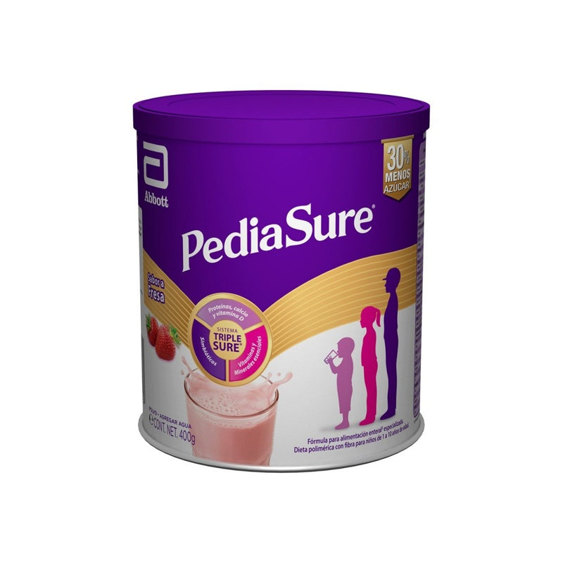 Pediasure Plus Fresa 400 Gr Polvo Suplemento Alimenticio