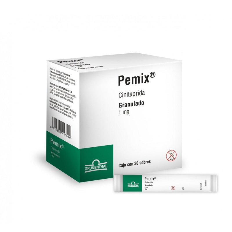 Pemix 1 Mg 30 Sobres Polvo