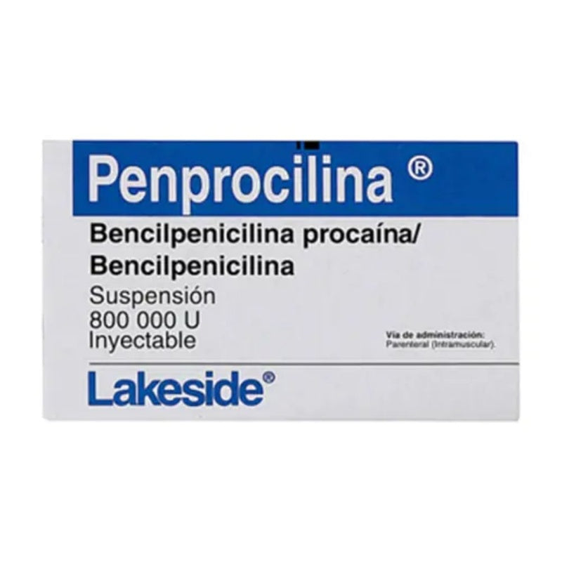 Penprocilina 800000Ui 2 Ml Frasco ímpula 7502009340161