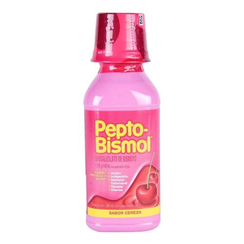 Pepto Bismol Cereza 236 Ml Suspensión