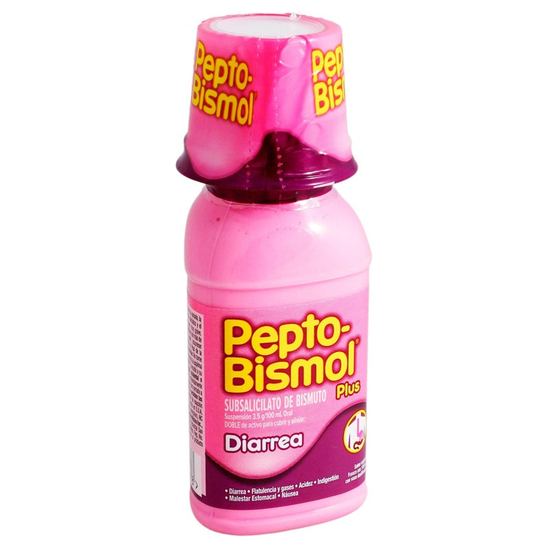 Pepto Bismol Plus Diarrea 118 Ml Suspensión 7500435154178 perfil 2